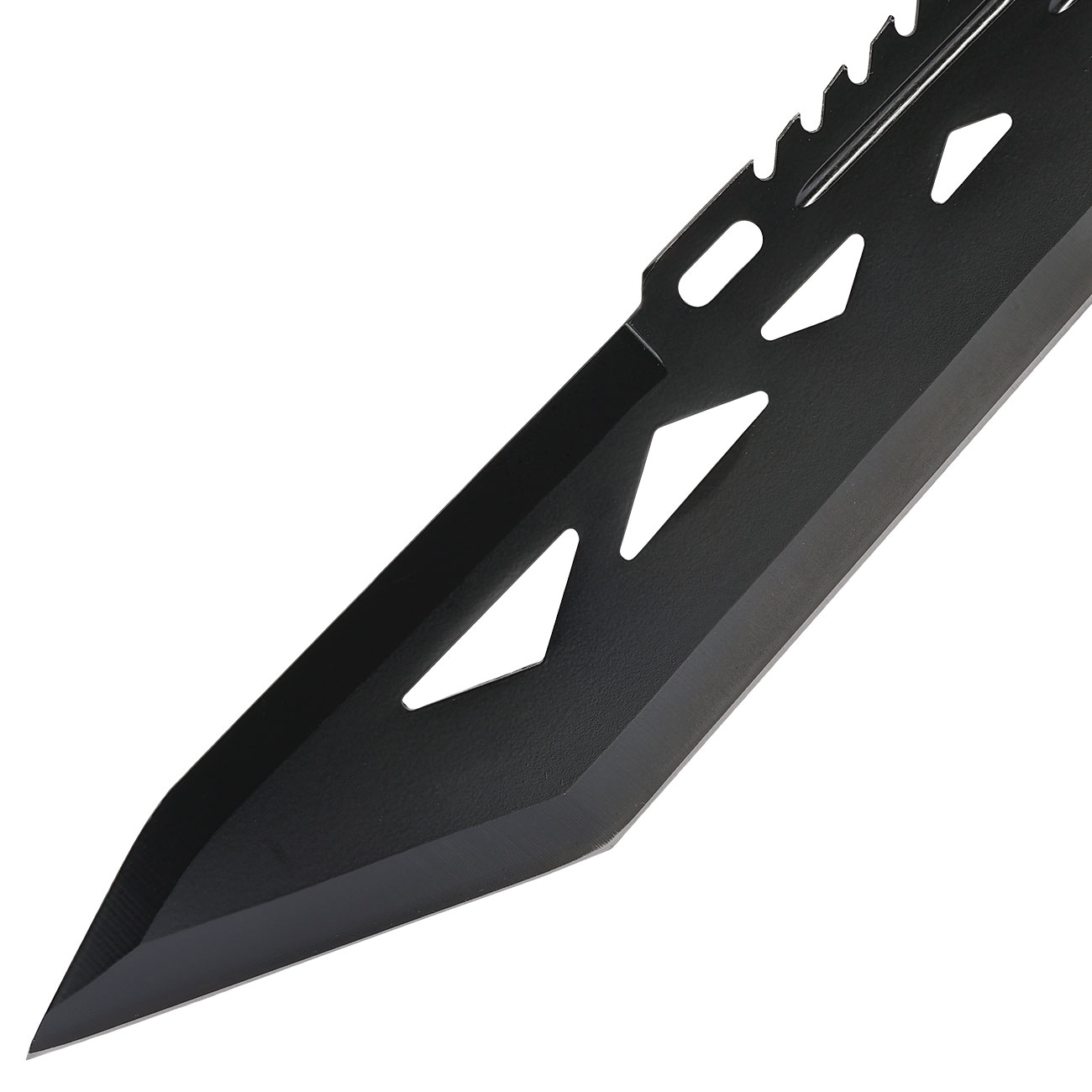 Third Machete Blackhow mit schwarz lackierter Tanto-Edelstahlklinge Bild 2
