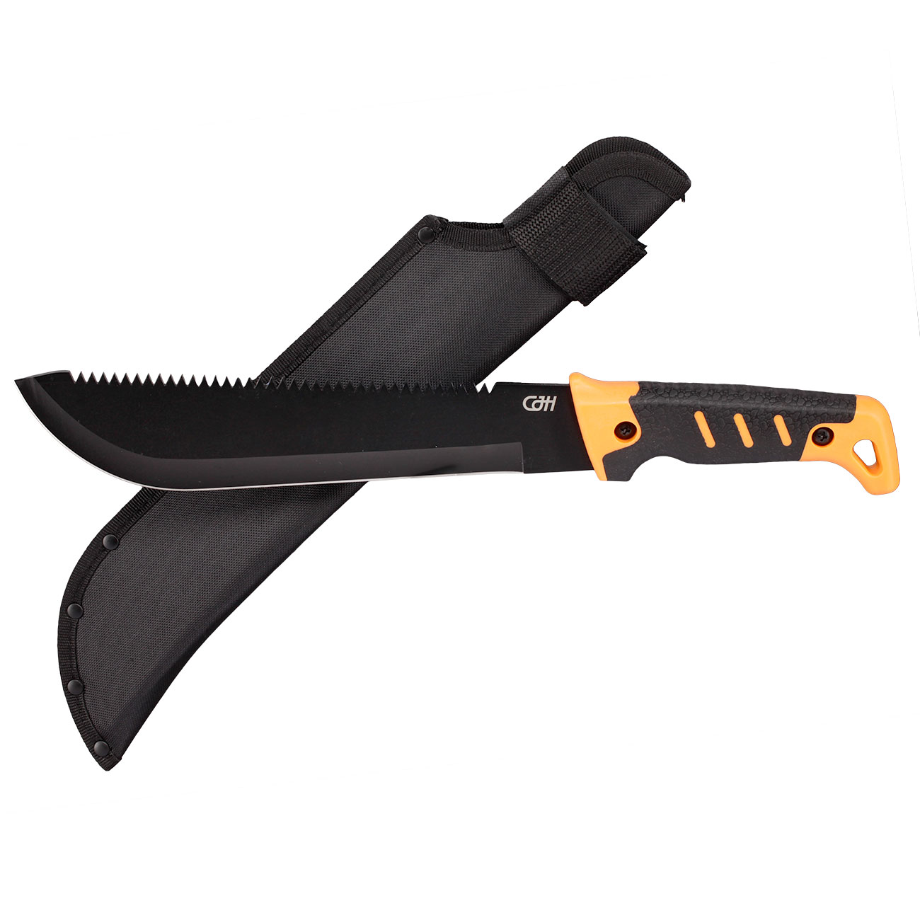 CJH handliche Machete 40cm mit Sgercken und robuster Nylonscheid mit Grtelschlaufe Bild 2