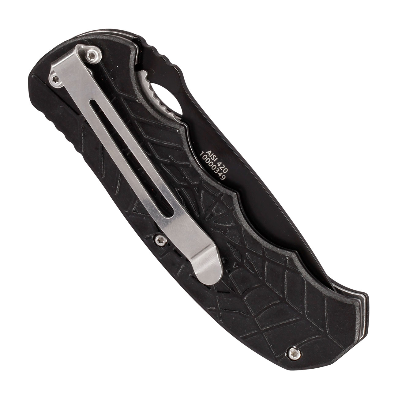 CJH Attraktives  Einhandmesser im Spinnendesign Bild 4