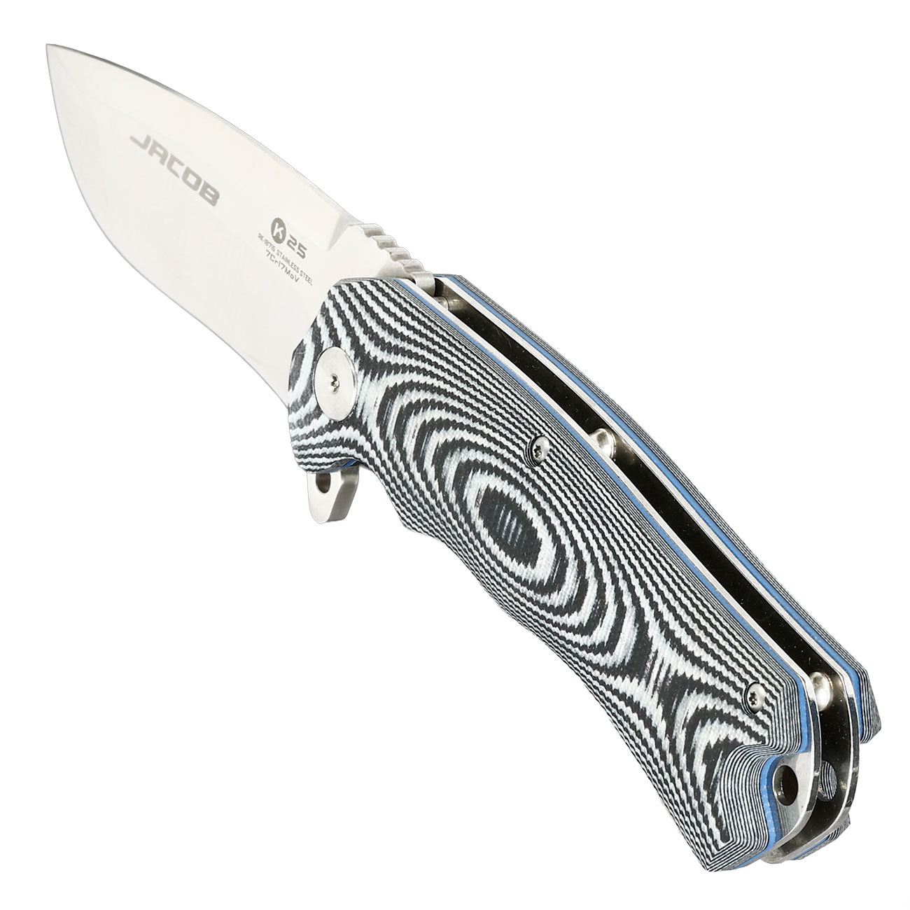 Taktisches Einhandmesser K25 Jacob mit robuster Nylonscheide Bild 8