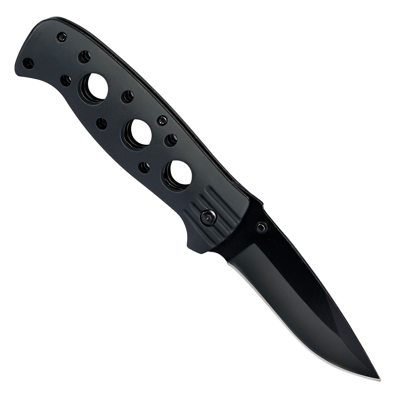K25 Tactical Pocket Knife mit gummiertem Aluminiumgriff Bild 2