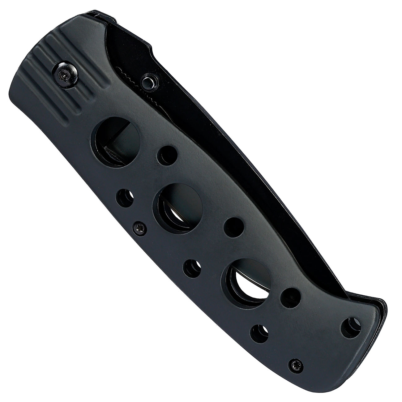 K25 Tactical Pocket Knife mit gummiertem Aluminiumgriff Bild 4