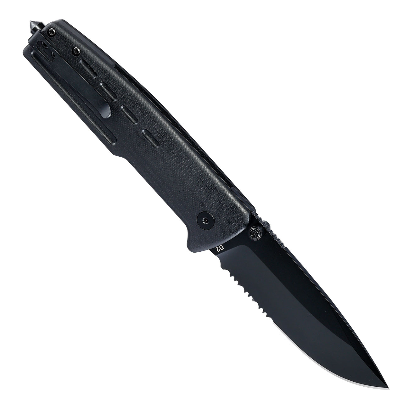 GSG-9 Klappmesser EM1 mit Wellenschliff Bild 1