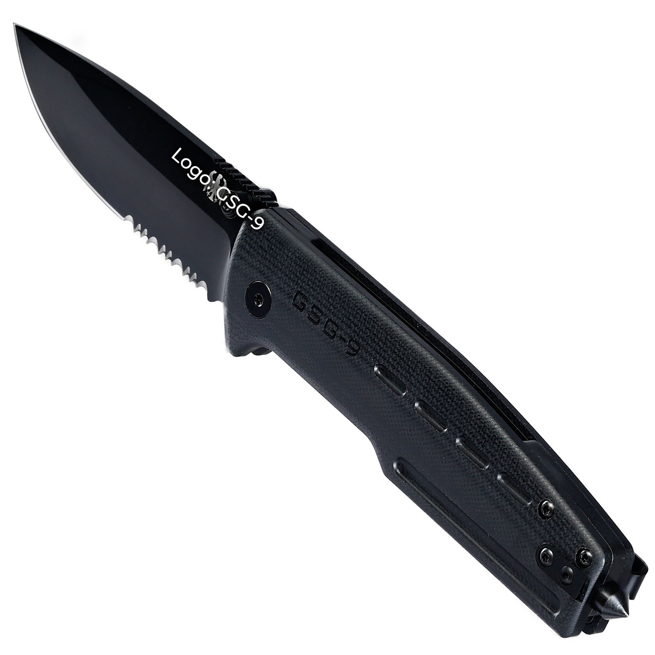 GSG-9 Klappmesser EM1 mit Wellenschliff Bild 5