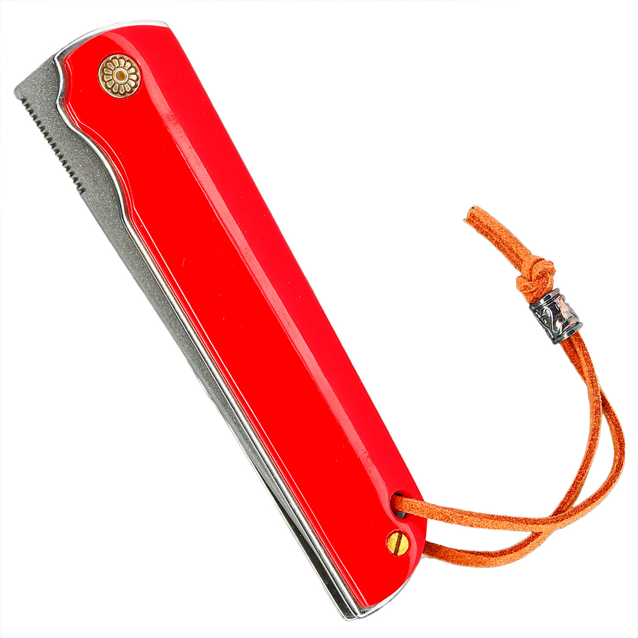Albainox Red Acryl Einhandmesser mit Klinge aus drei Schichten Sandwich Konstruktion Bild 5