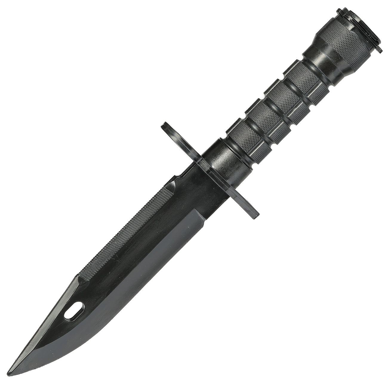 Snow Wolf US M9 Deko Gummi Bajonett f. M4 / M16 Gewehre inkl. Scheide schwarz