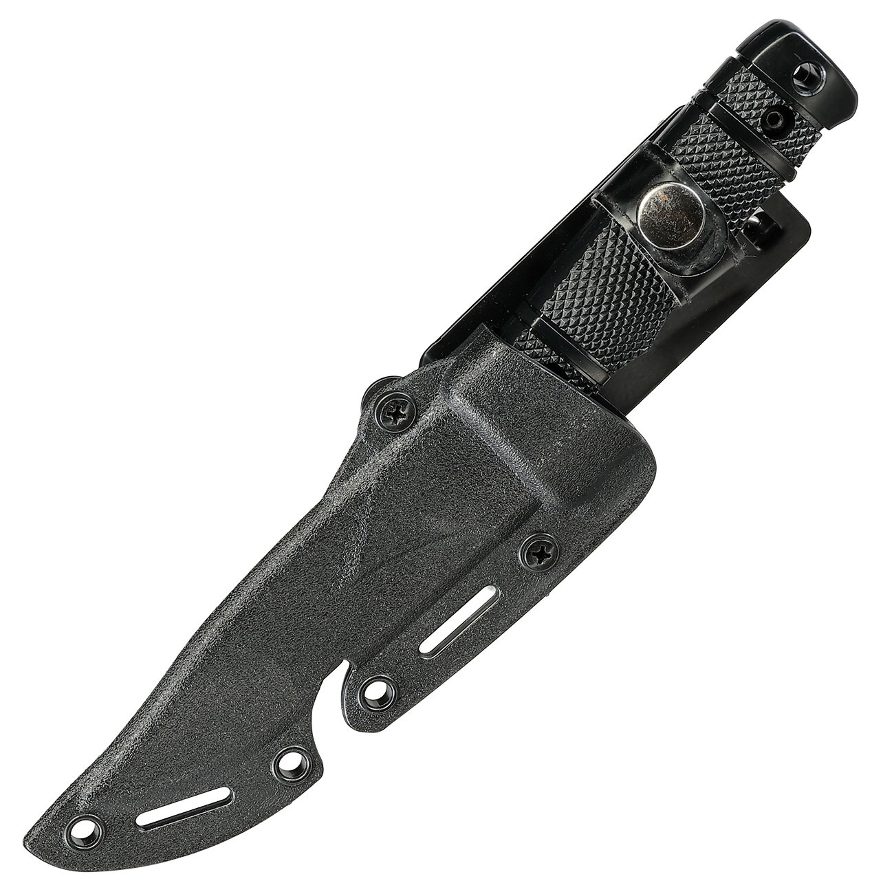 Snow Wolf M37 Style Deko Gummi Messer inkl. G�rtelscheide schwarz Bild 3