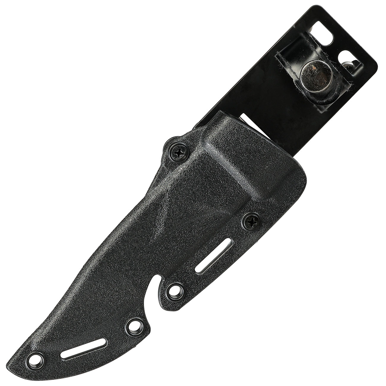 Snow Wolf M37 Style Deko Gummi Messer inkl. G�rtelscheide schwarz Bild 4