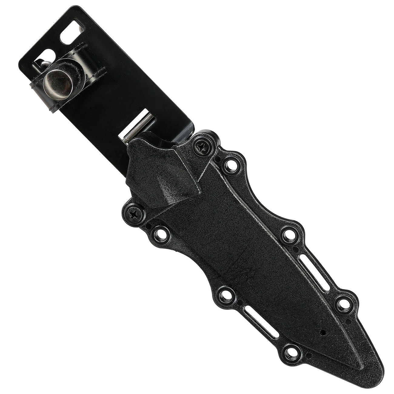 Snow Wolf BC141 Style Deko Gummi Messer inkl. G�rtelscheide schwarz Bild 4