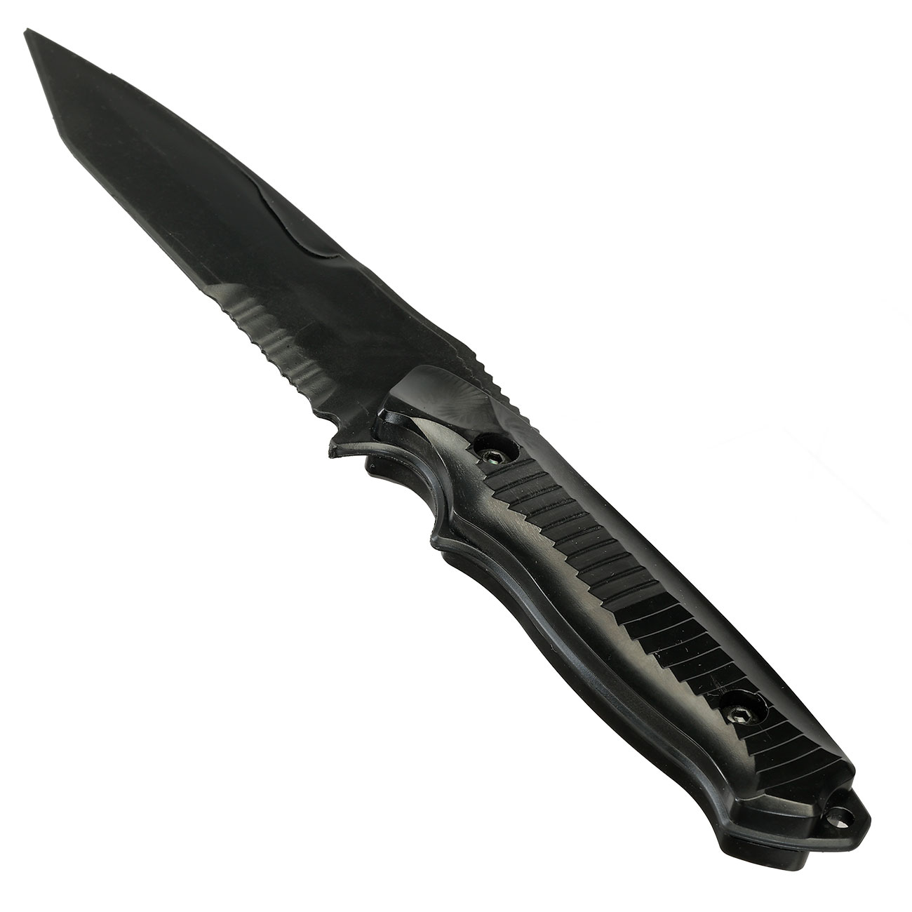 Snow Wolf BC141 Style Deko Gummi Messer inkl. G�rtelscheide schwarz Bild 5