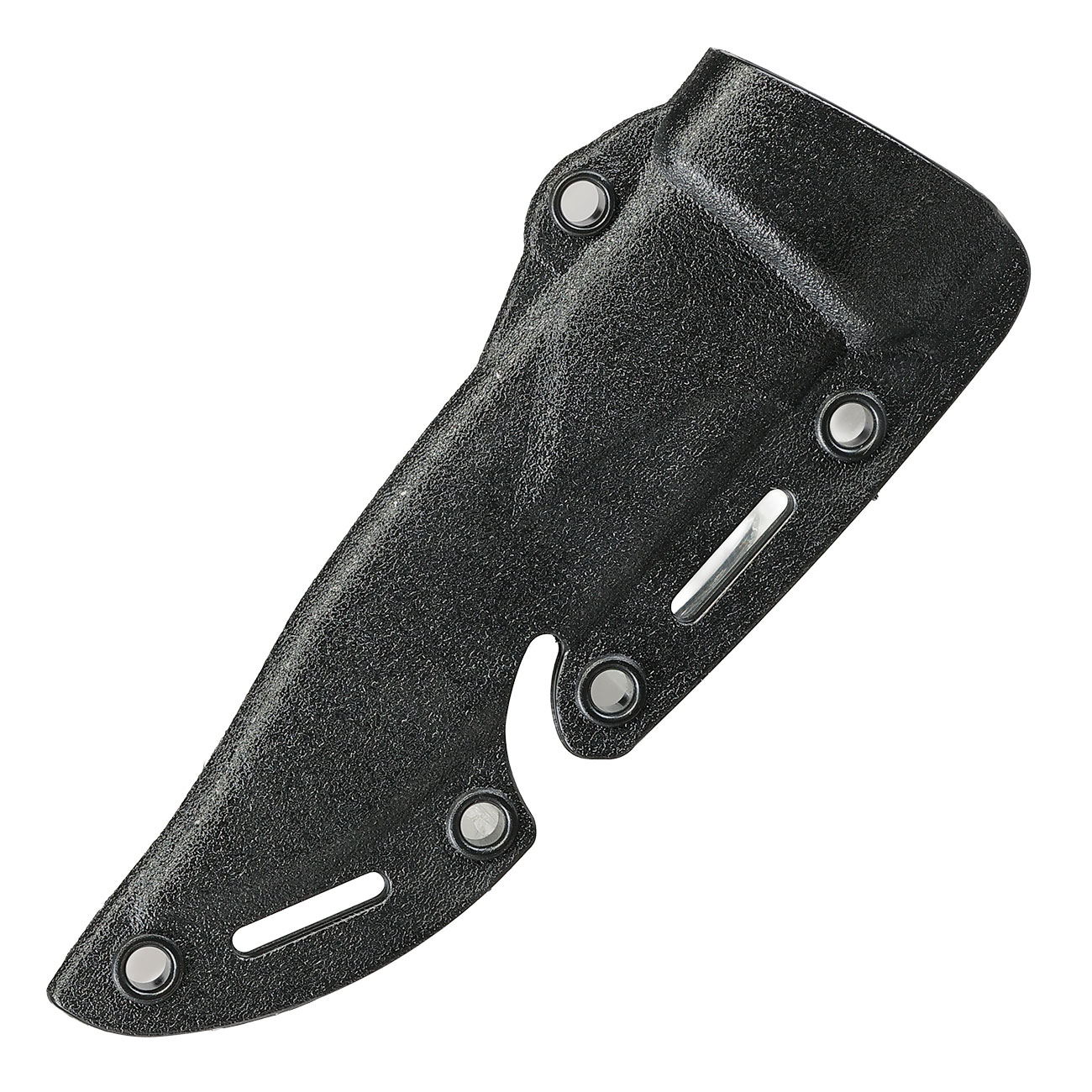 Snow Wolf M37 Style Deko Gummi Messer inkl. Scheide schwarz Bild 4