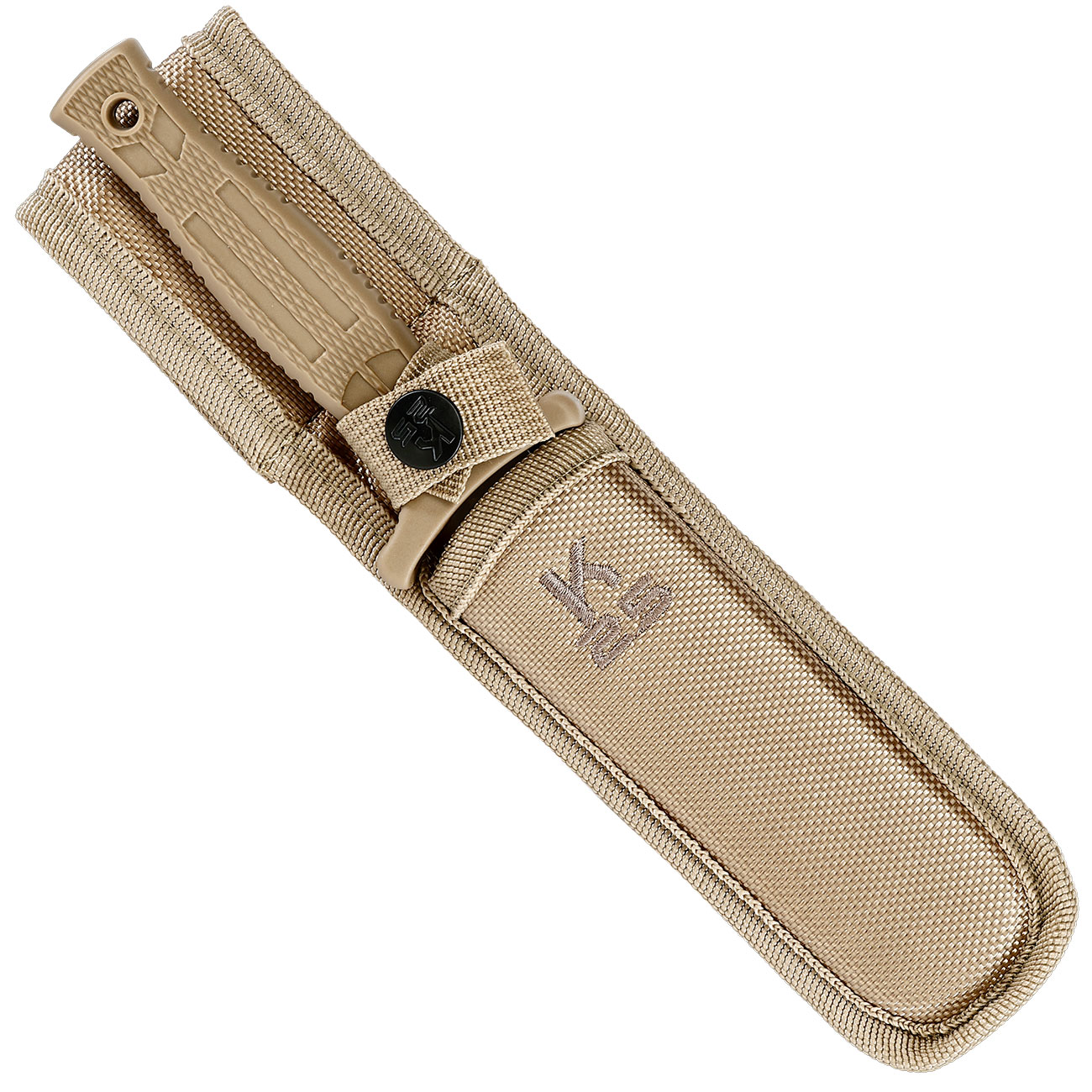 K25 Stiefelmesser tanfarbig mit G�rtel-Nylonscheide Bild 3