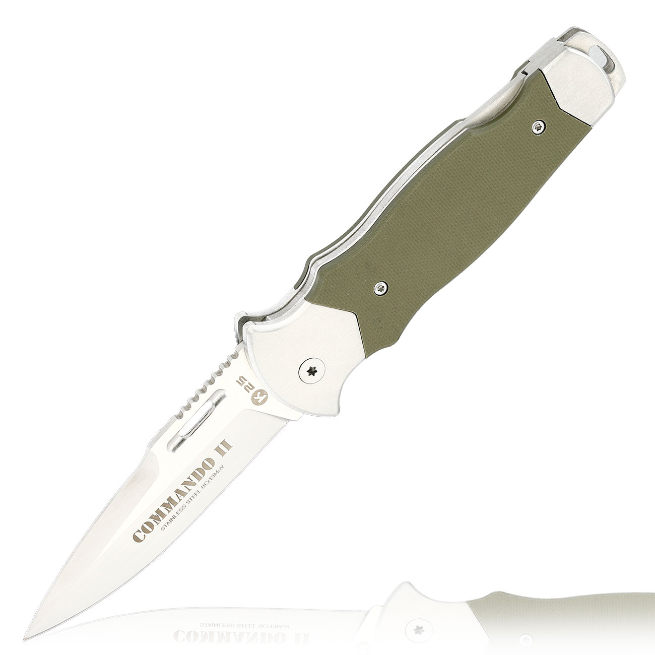 K25 Commando II Taschenmesser mit Daumen�ffnung