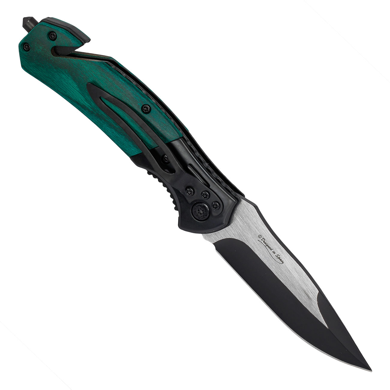 Albainox Taschenmesser mit unempfindlichem Stamina Holzgriff Bild 1