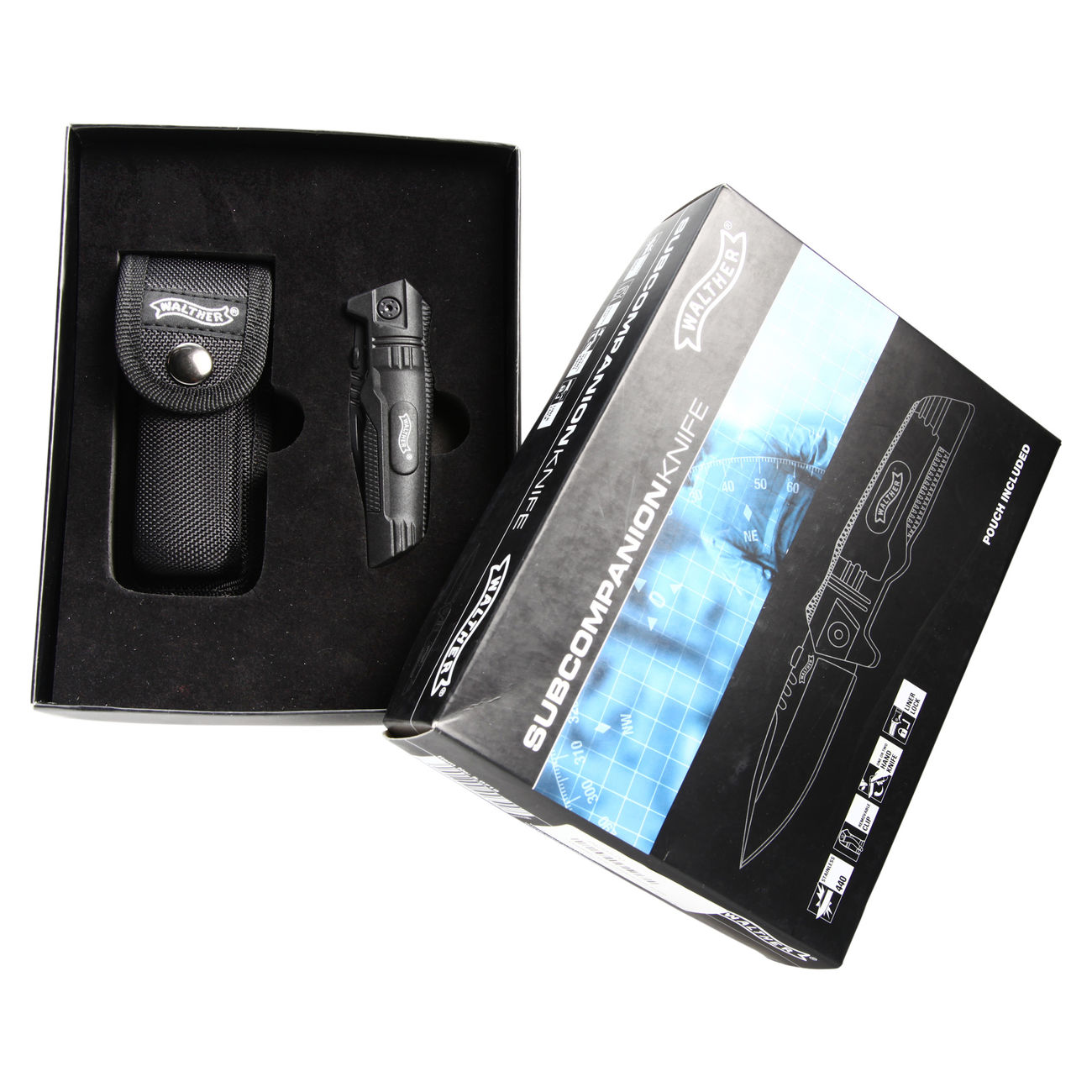 Walther Taschenmesser Sub Companion inkl. Grtelclip und Grteltasche Bild 4