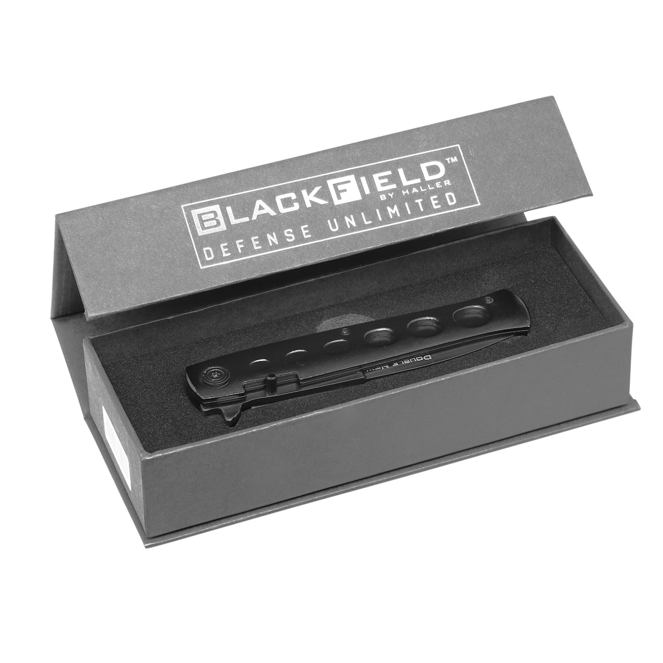 BlackField Einhandmesser DNA (Double New Action) schwarz Bild 7