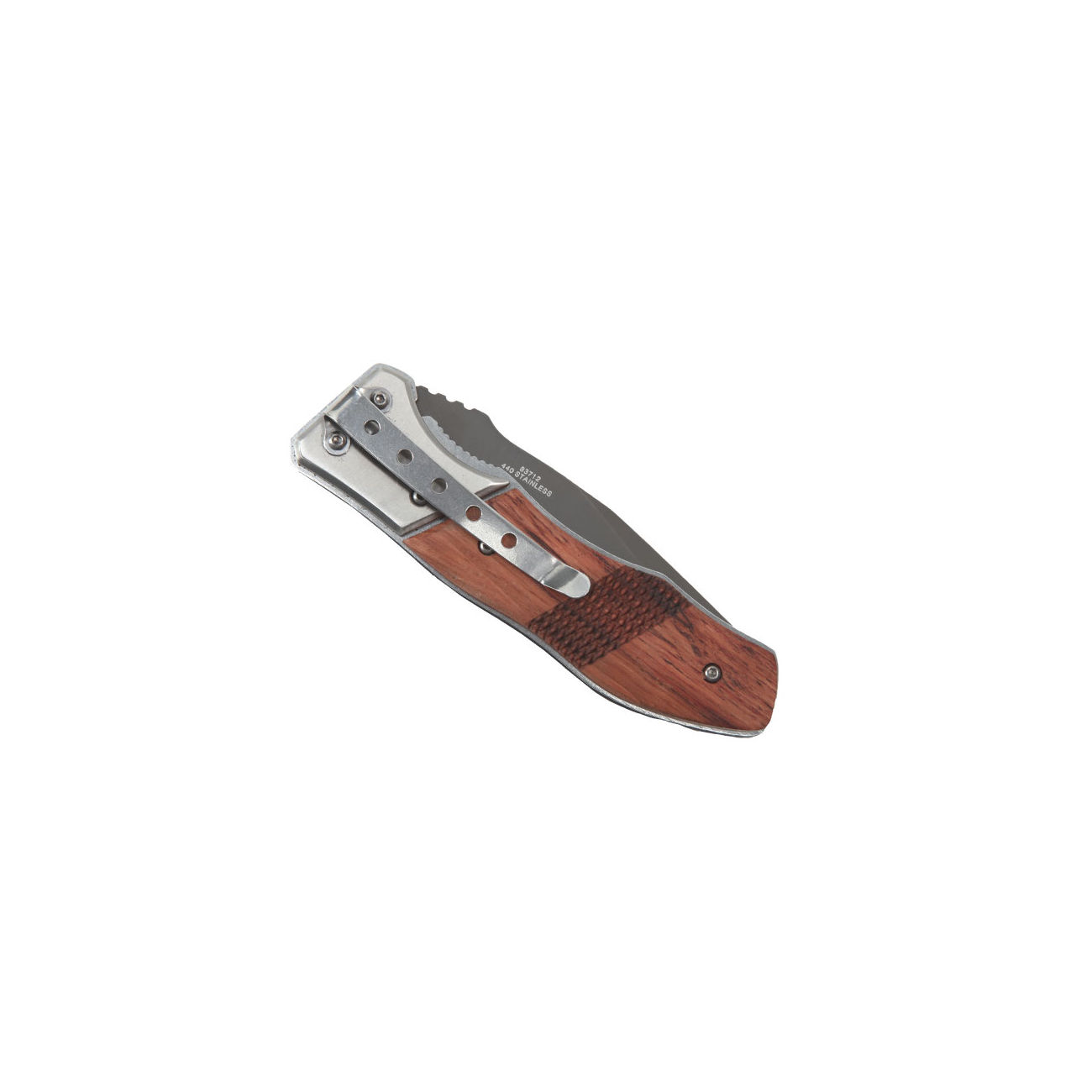 Haller e.d.c. Taschenmesser mit Titanbeschichtung Ebenholzgriff inkl. Grteltasche Bild 1