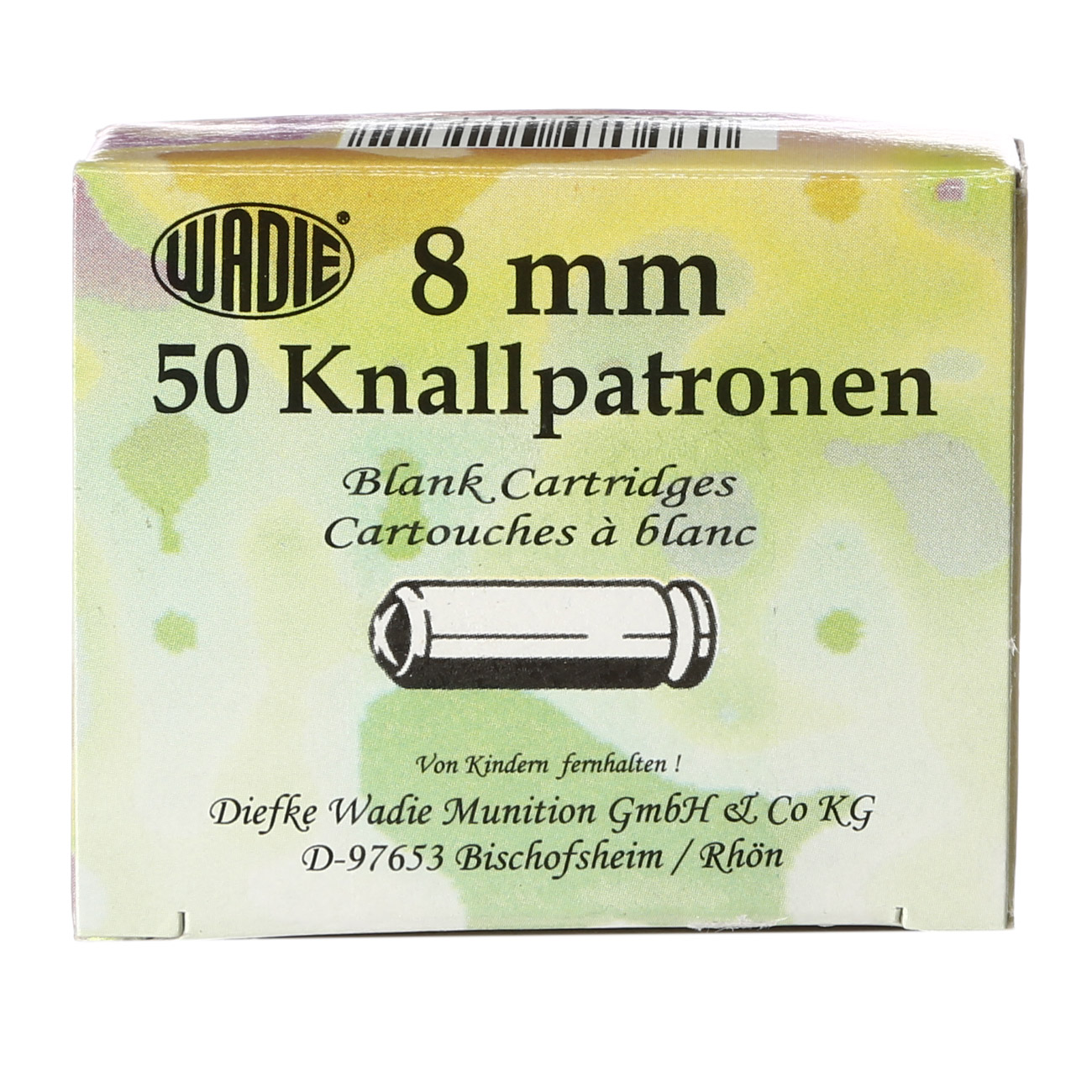 Wadie cal. 8 mm Knallpatronen 50 Stck Bild 4