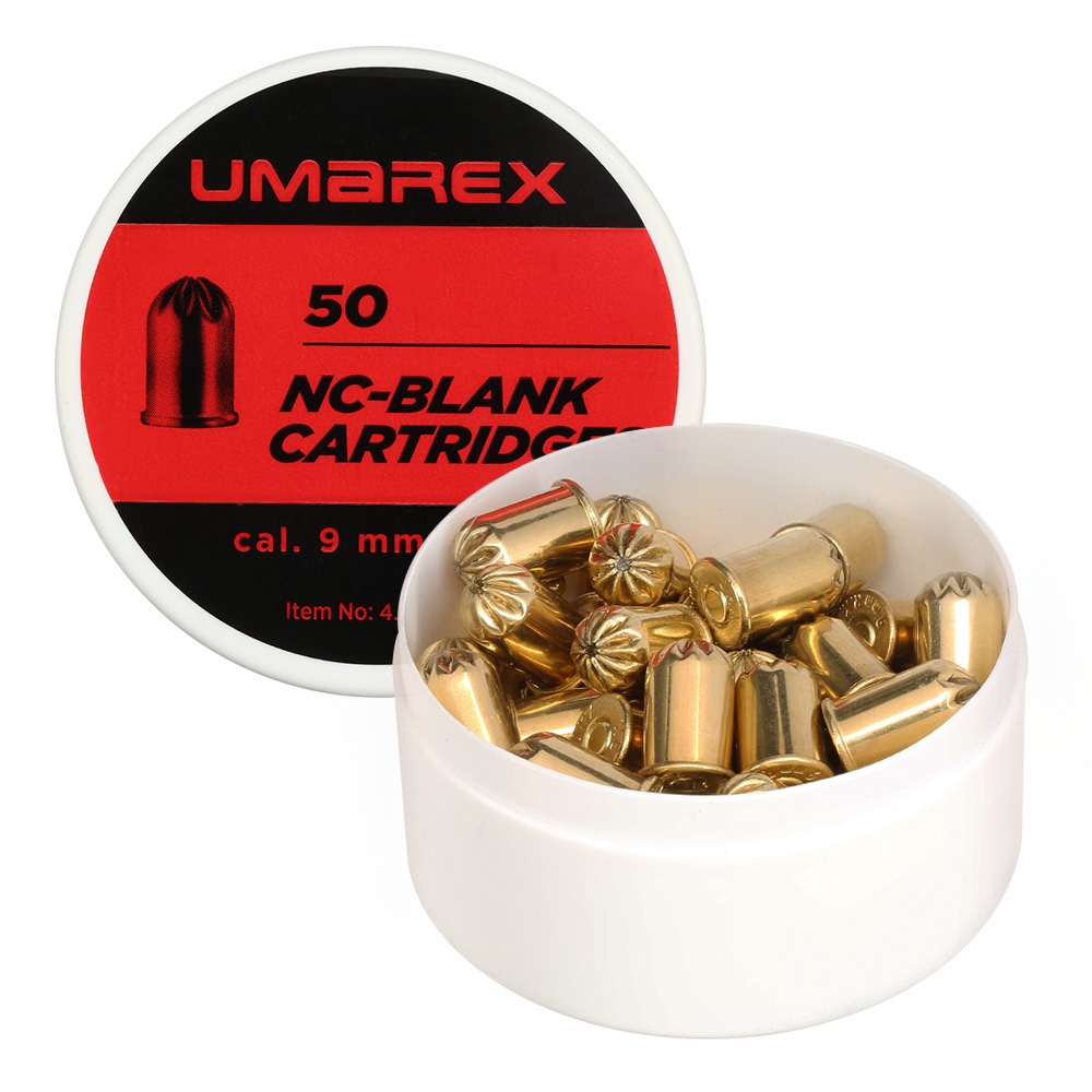 Knallpatronen Umarex 9 mm R.K. 50 Stck fr Revolver