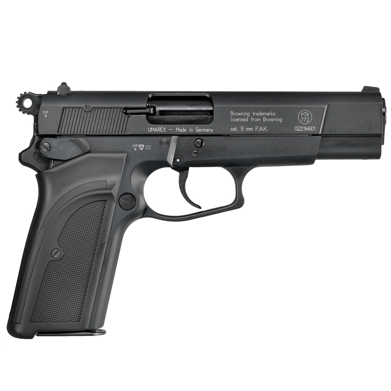 Browning GPDA 9 Schreckschuss Pistole 9mm P.A.K. schwarz brniert Bild 3