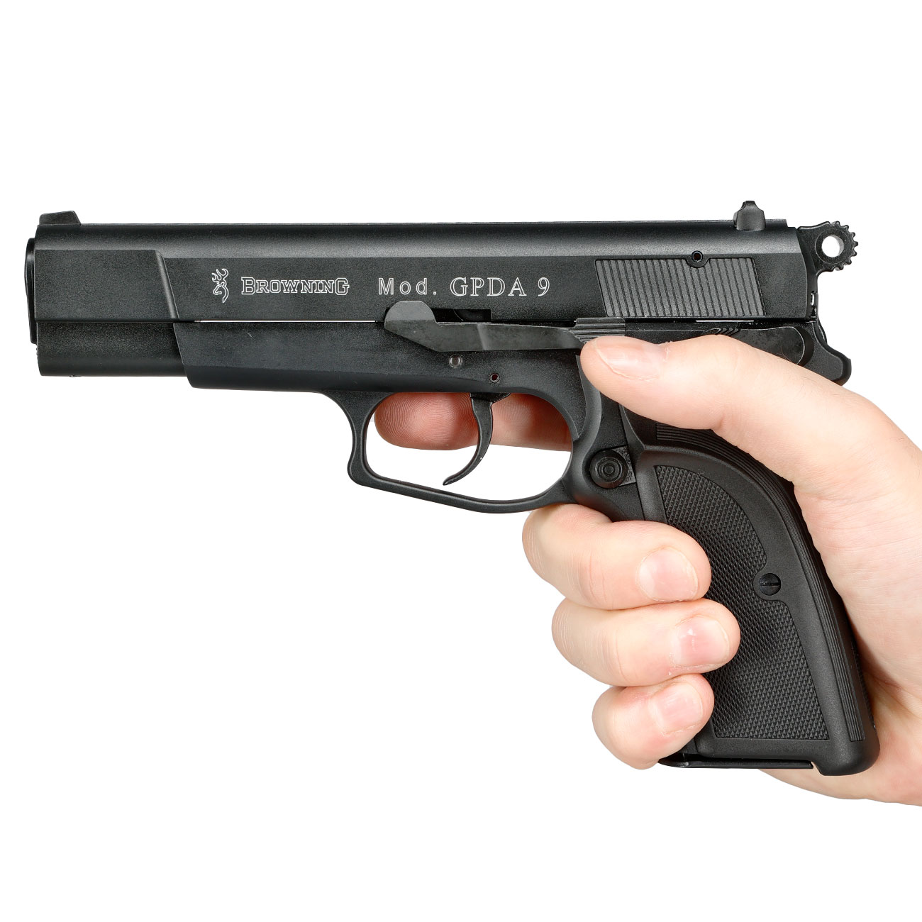 Browning GPDA 9 Schreckschuss Pistole 9mm P.A.K. schwarz brniert Bild 5