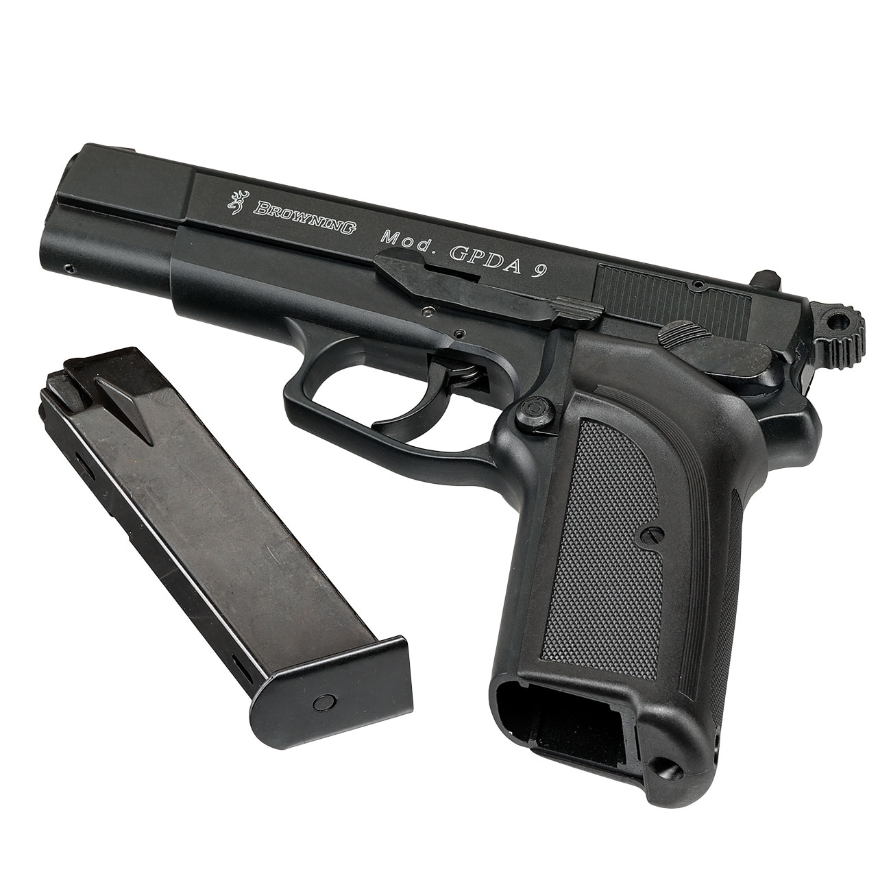 Browning GPDA 9 Schreckschuss Pistole 9mm P.A.K. schwarz brniert Bild 6