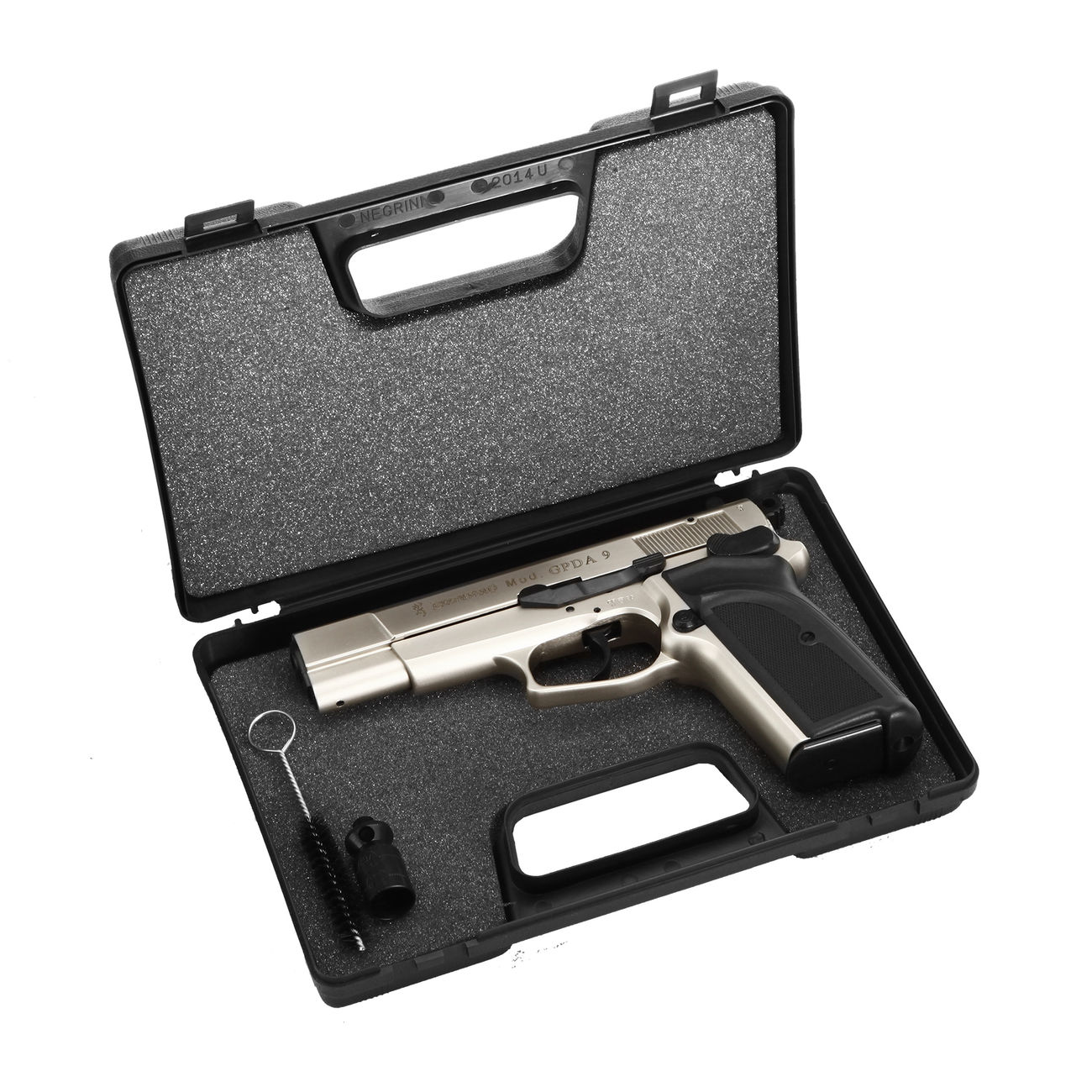 Browning GPDA 9 Schreckschuss Pistole Kal. 9mm P.A.K. vernickelt Bild 1
