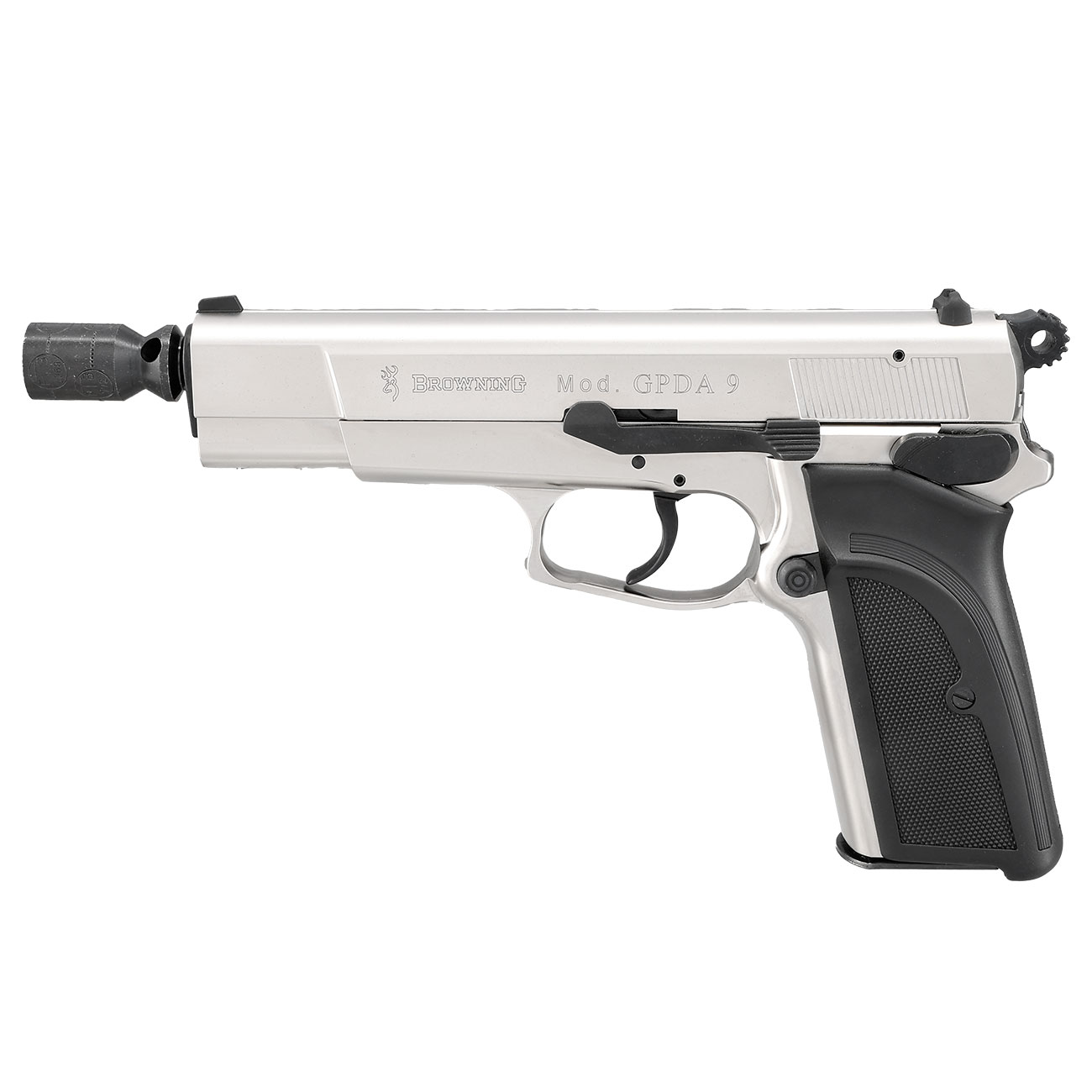 Browning GPDA 9 Schreckschuss Pistole Kal. 9mm P.A.K. vernickelt Bild 10