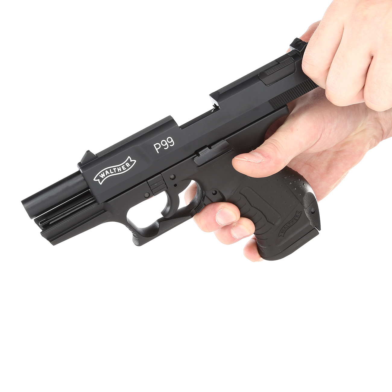 Walther P99 Schreckschuss Pistole 9mm P.A.K. schwarz Bild 6