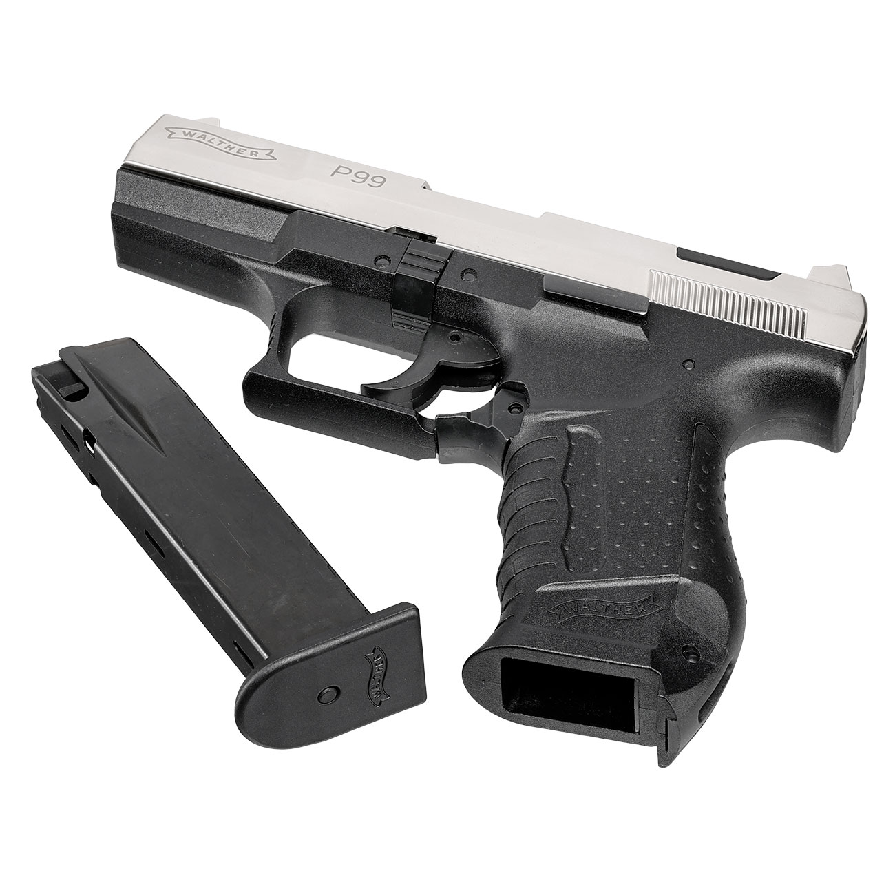 Walther P99 Schreckschuss Pistole 9mm P.A.K. bicolor Bild 6