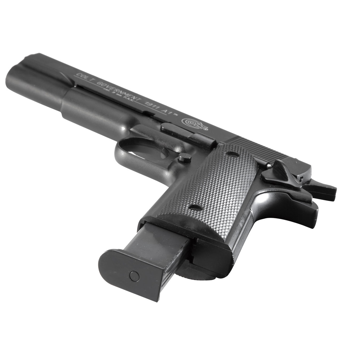 Colt Government 1911 A1 Schreckschuss Pistole brniert Bild 1