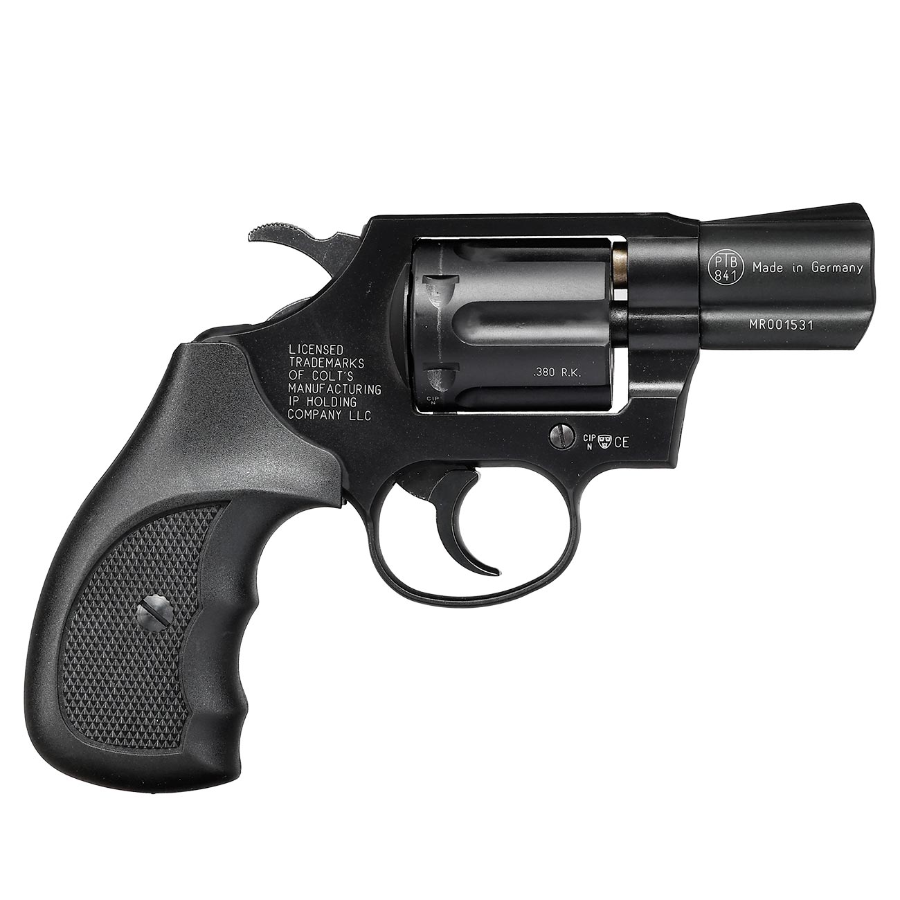 Colt Detective Special Schreckschuss Revolver Kal. 9mm R.K. schwarz brniert Bild 3