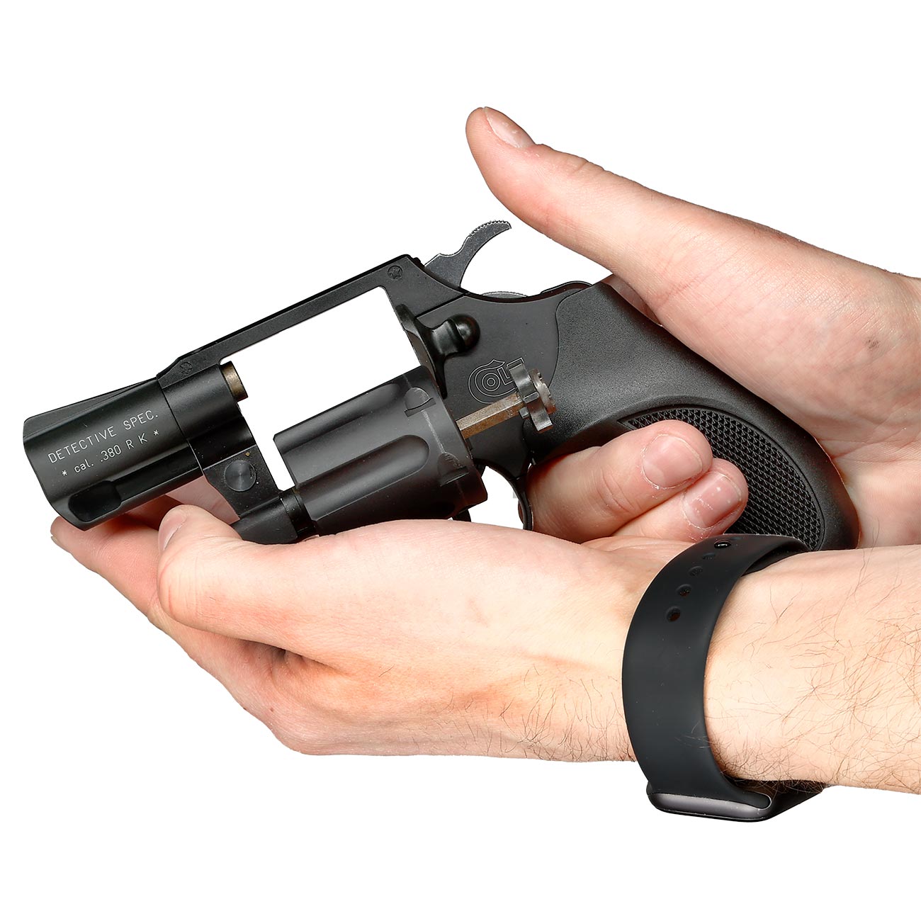 Colt Detective Special Schreckschuss Revolver Kal. 9mm R.K. schwarz brniert Bild 6