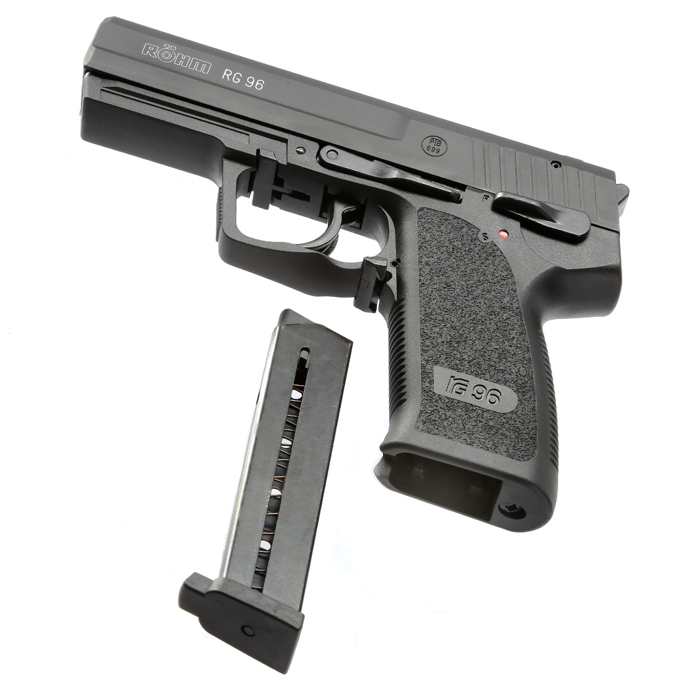 Rhm RG 96 Schreckschuss Pistole brniert Bild 1
