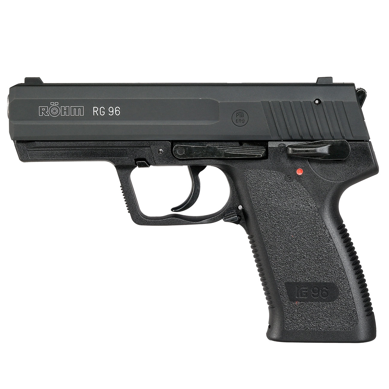 Rhm RG 96 Schreckschuss Pistole brniert