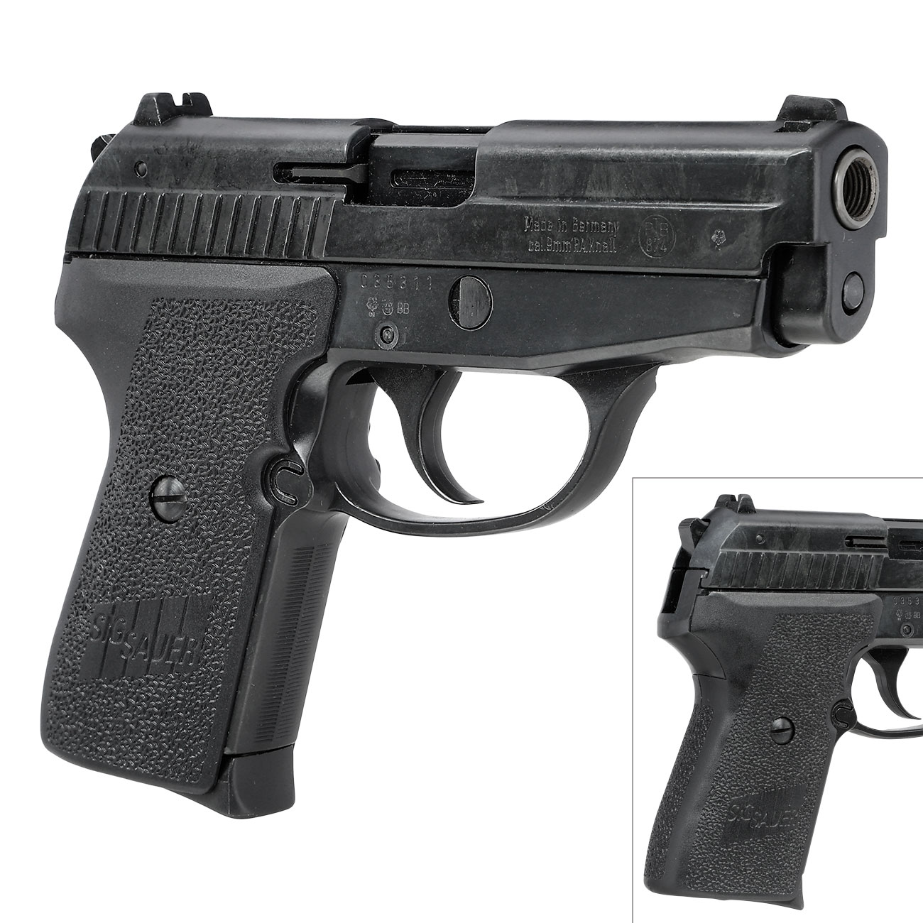 Sig Sauer P239 Schreckschuss Pistole 9 mm P.A.K. brniert Bild 9