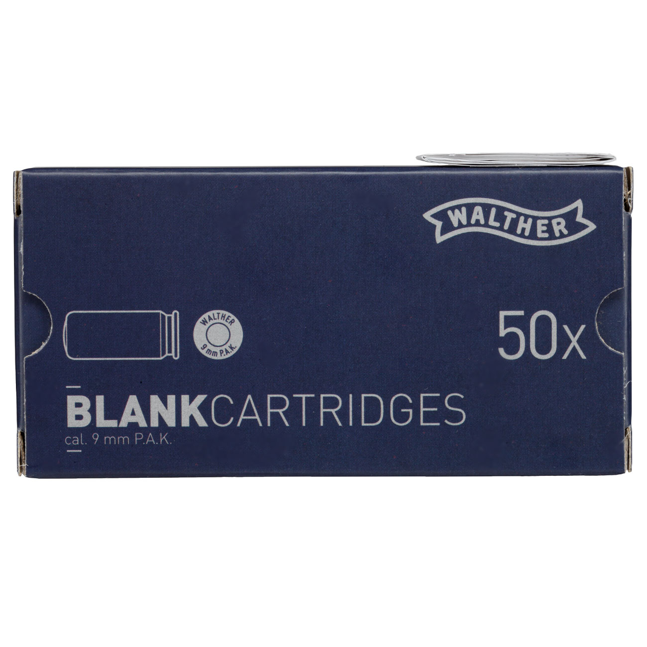 Walther Knallpatronen - Platzpatronen 9mm P.A.K. 50 Stck Bild 1