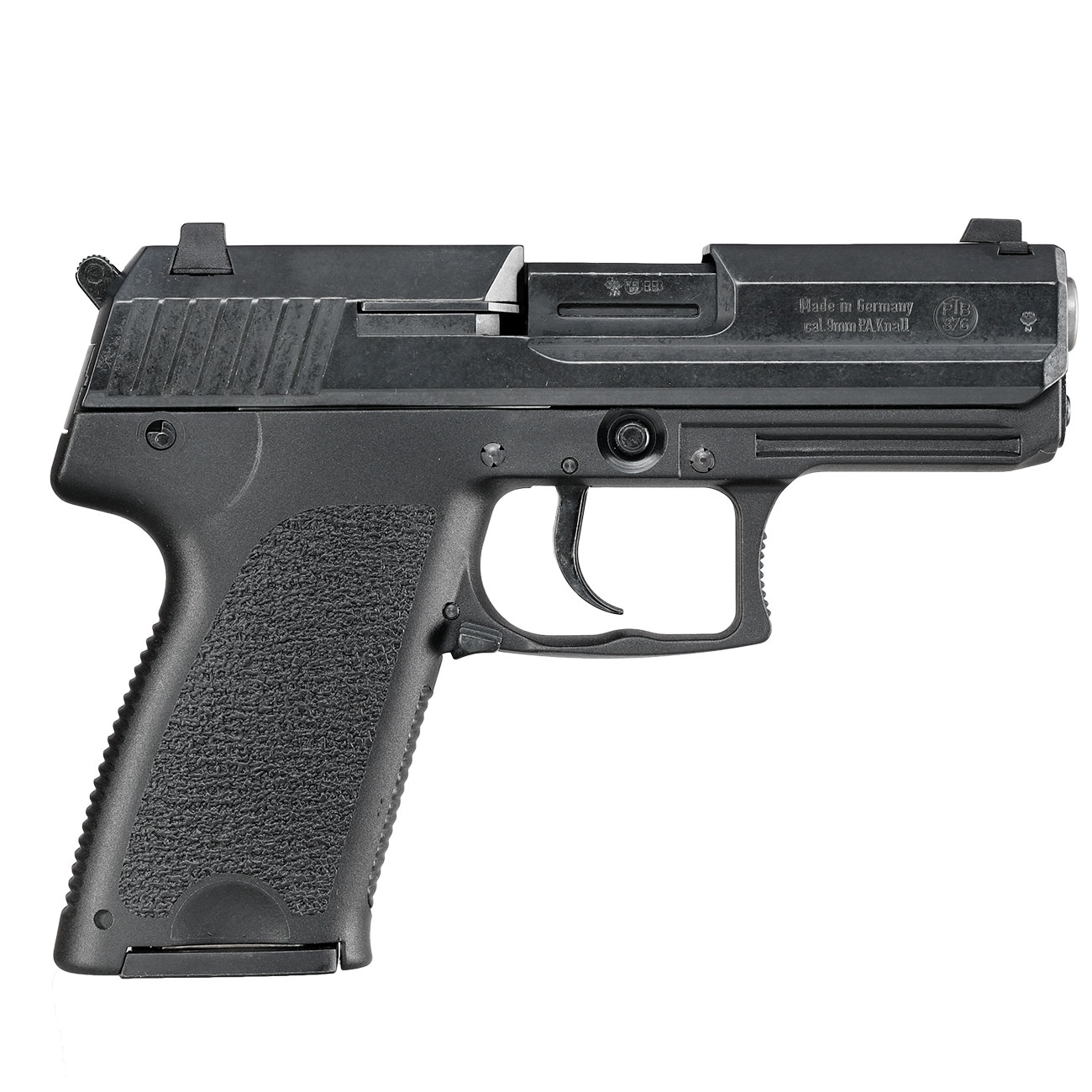 ME IWG SP 15 Compact Schreckschuss Pistole brniert 9mm P.A.K. Bild 3