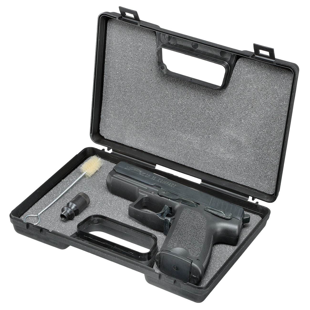 ME IWG SP 15 Compact Schreckschuss Pistole brniert 9mm P.A.K. Bild 4