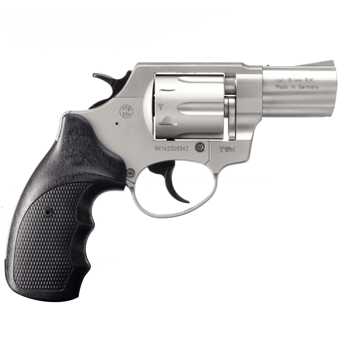 Versandrcklufer Rhm RG89 Schreckschuss Revolver Kal. 9 mm R.K. alu chrome Bild 2