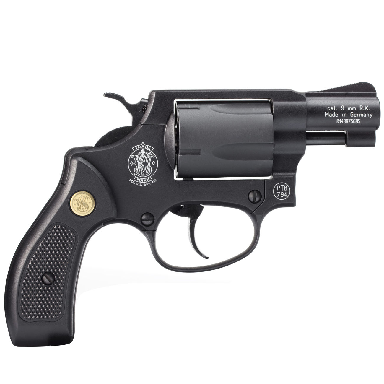 Smith & Wesson Chiefs Special Schreckschussrevolver 9mm R.K. brniert Bild 1