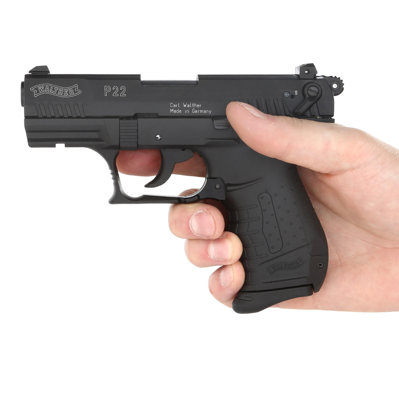 Walther P22 Schreckschuss Pistole 9mm P.A.K. brüniert Bild 1