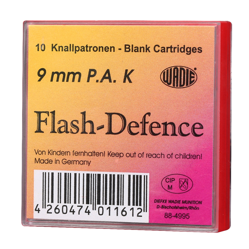 Wadie Flash Defence 9mm PAK Kugelblitzpatronen Bild 1