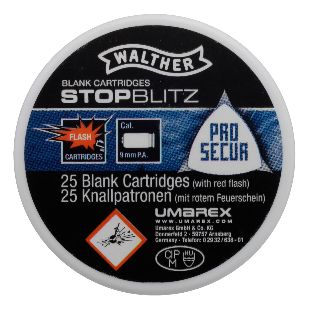 Walther Stop-Blitz Kal. 9 mm P.A.K. 25 Stck Bild 7