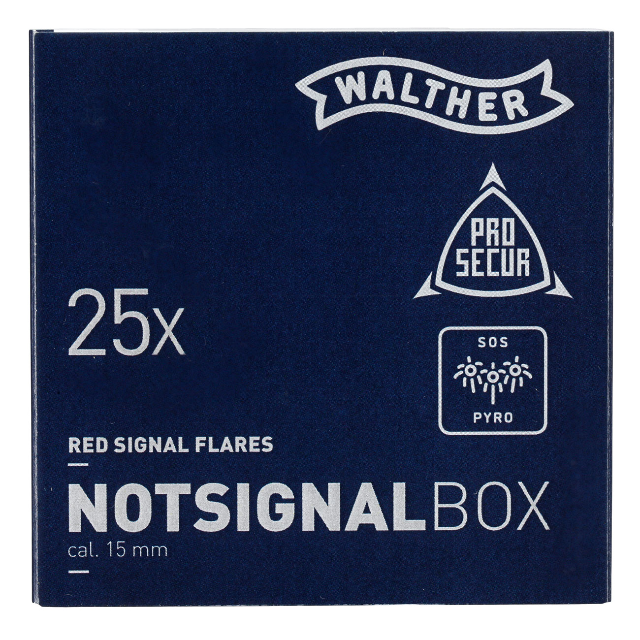 Not-Signal-Box 25 Signalsterne fr Schreckschusswaffen Bild 1