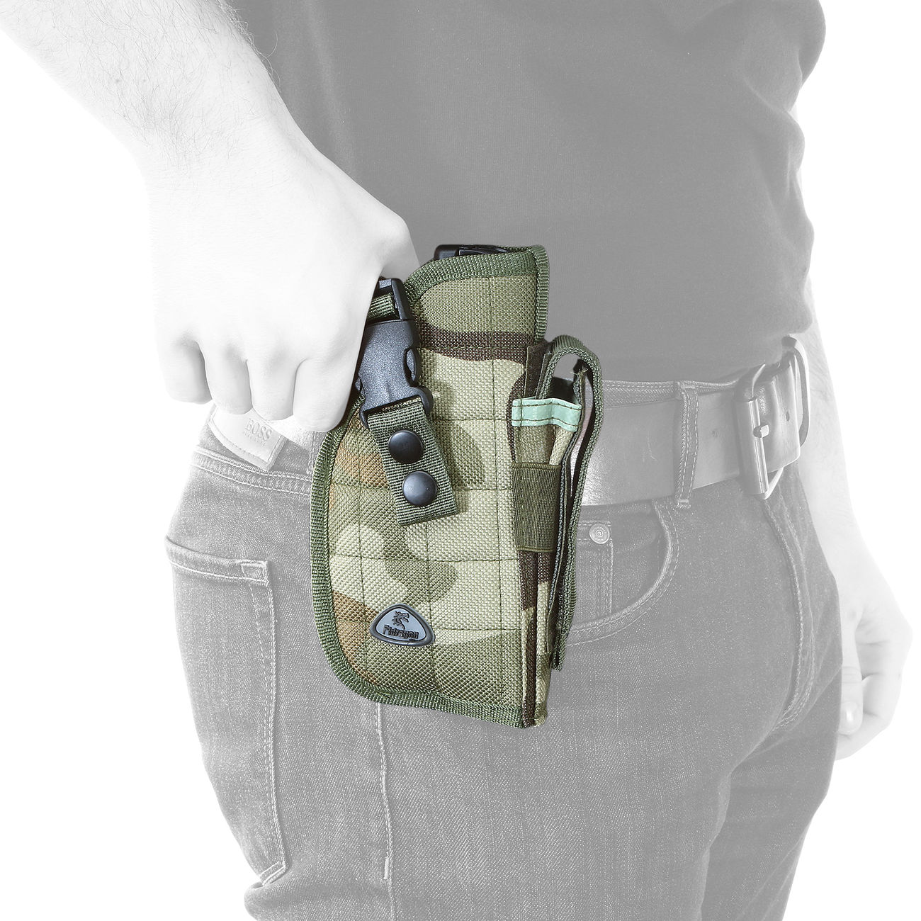 Fidragon Grtelholster, woodland mit Magazintasche Bild 1