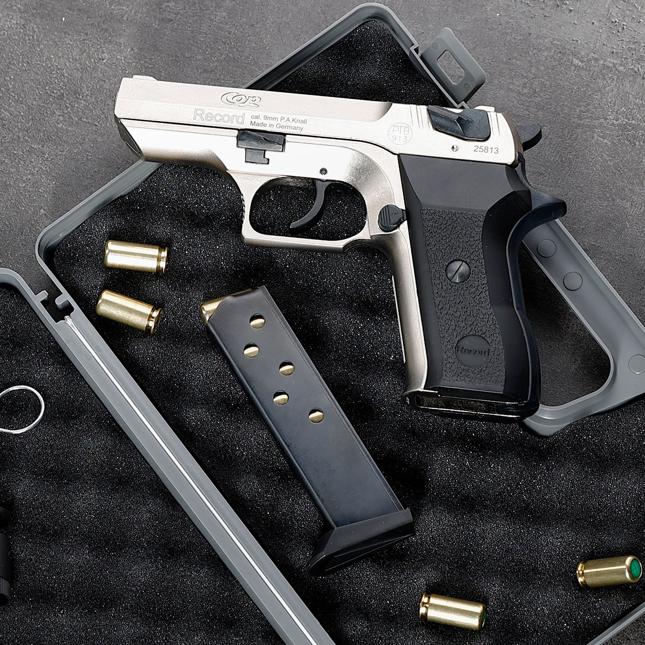 Record COP Schreckschuss Pistole 9 mm P.A.K. Metal-Plate Bild 1