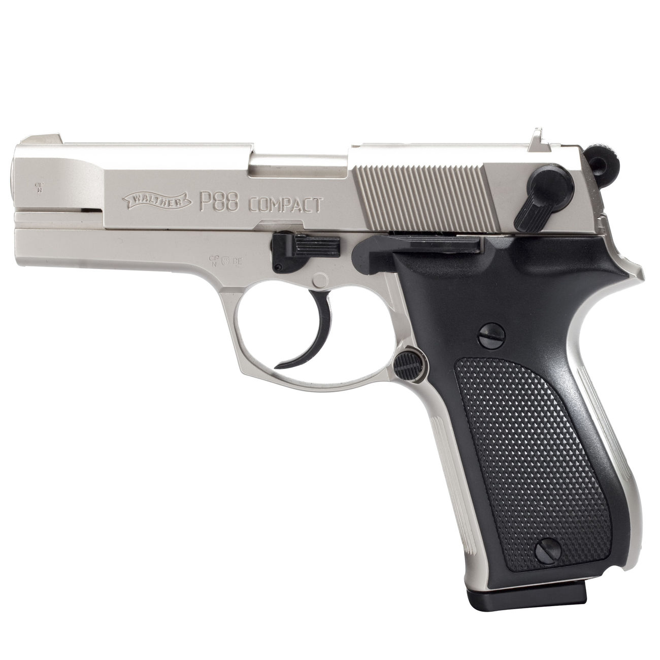 Walther P88 Schreckschuss Pistole 9mm P.A.K. bicolor/vernickelt kaufen