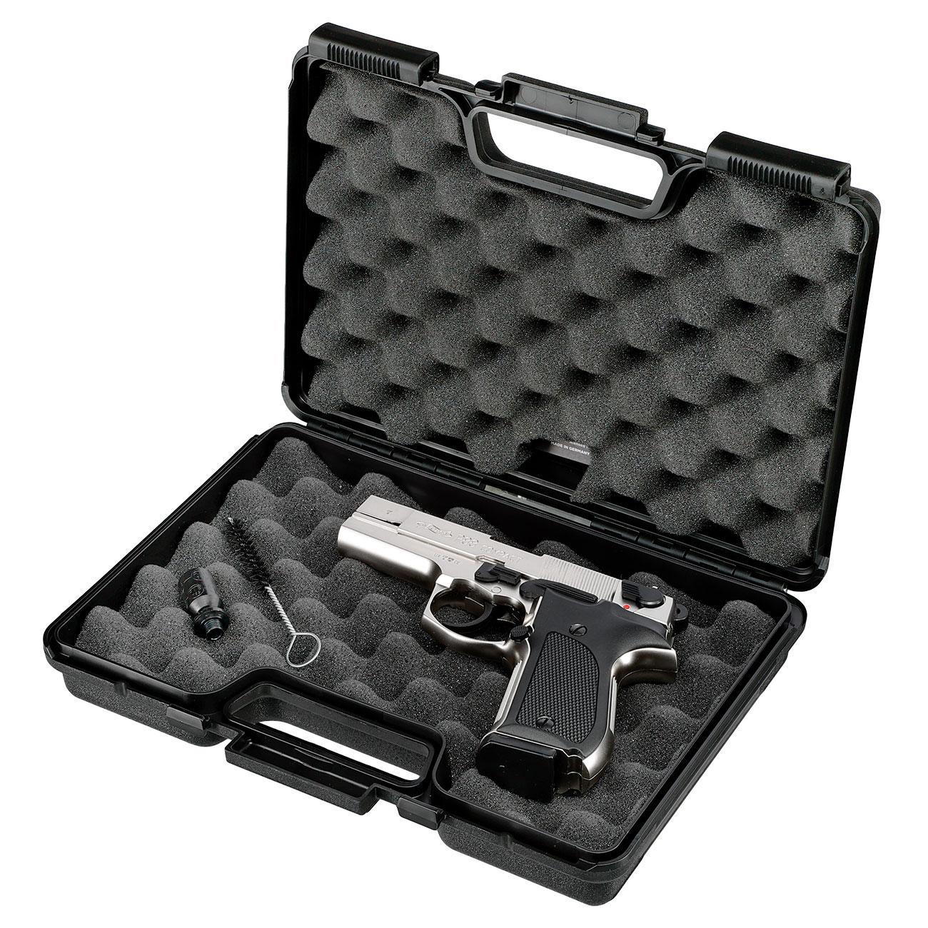 Walther P88 Schreckschuss Pistole 9mm P.A.K. bicolor/vernickelt Bild 4