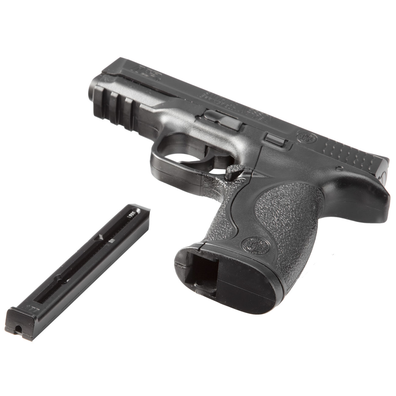 Smith&Wesson M&P40 CO2 Luftpistole Kal. 4,5 mm BB Non Blowback Metallschlitten schwarz Bild 4